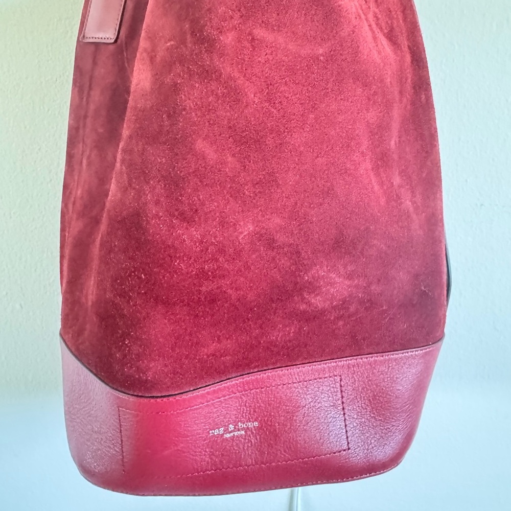Rag and Bone Suede Bucket Bag - Picture 3 of 8